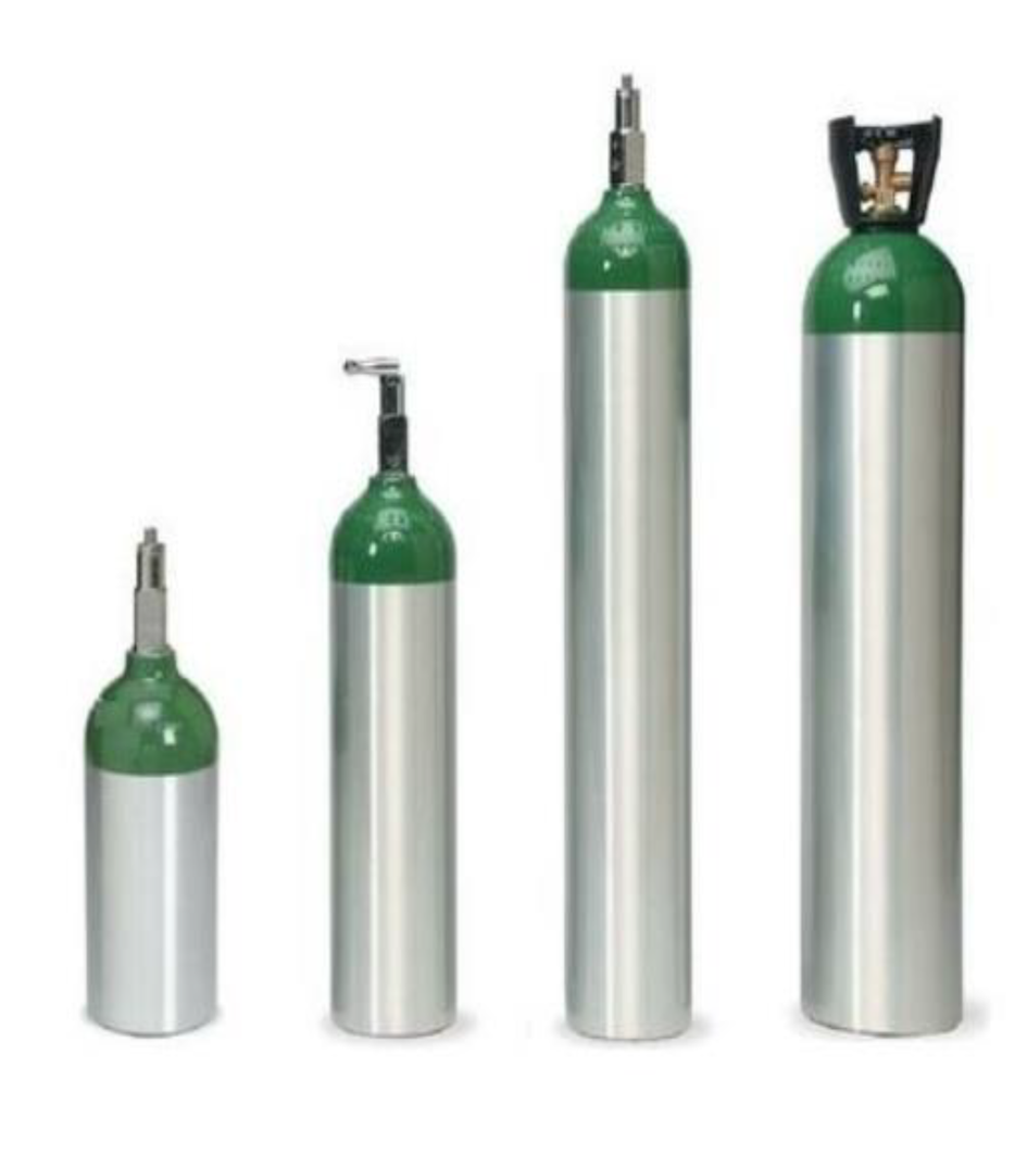 Refillable seamless steel gas cylinders