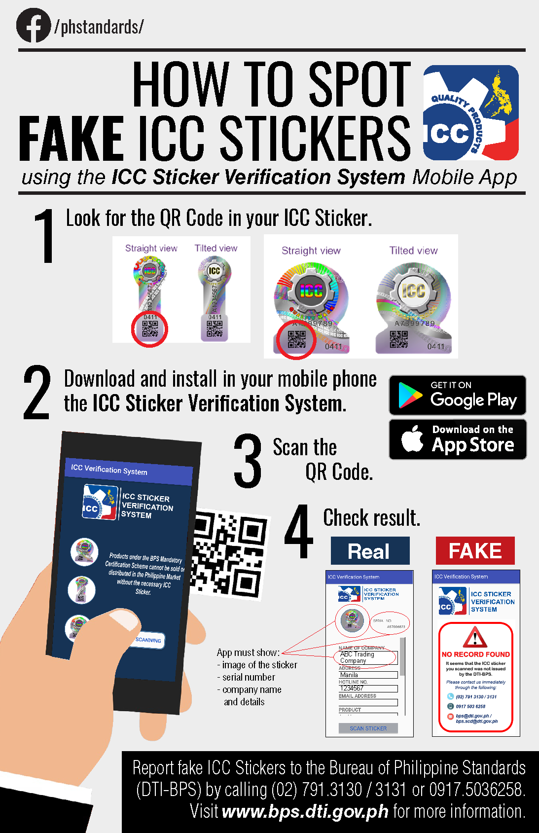 ICC Verification Mobile App Infographic for Webpage