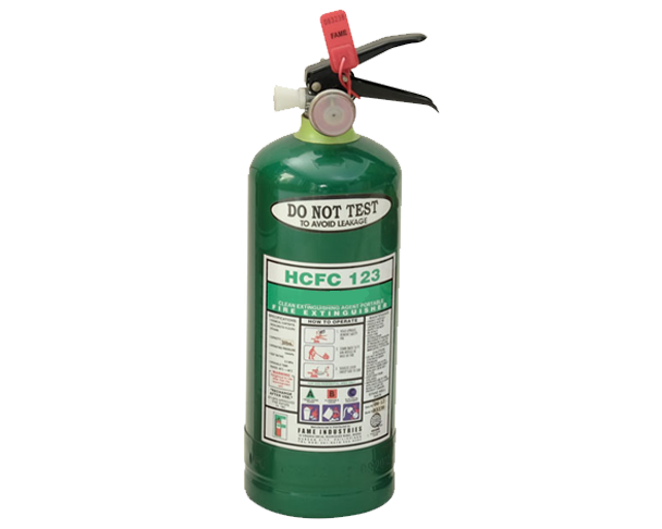 Fire extinguishers Halon substitute