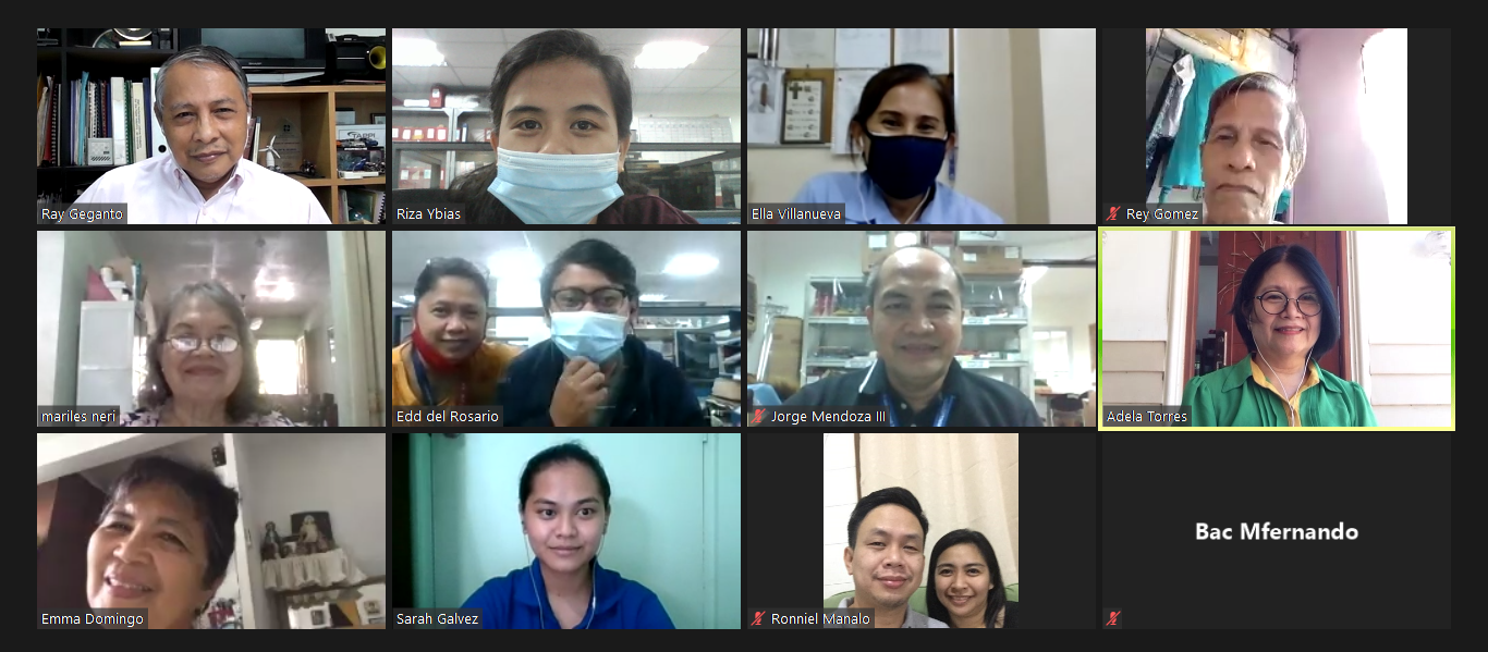 first online meeting BPS TC21